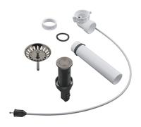 GROHE bonde push-up - avec commande pratique par bouton poussoir 40986AL0