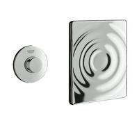 Grohe pneumatique télécommande à la main 37059000 opération bouton-poussoir, chromé