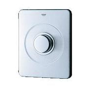 Grohe bouton de chasse d'eau pour WC SuperSteel 43193000