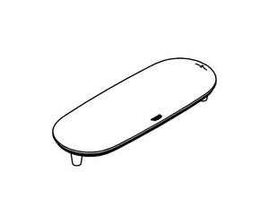 Grohe Cache 48482 pour Grohtherm Smartcontrol Chrome