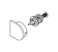 GROHE Changement 48451 Pour EHM Baignoire Montage Mural Et Au Sol Chromé