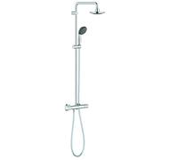 GROHE Colonne de douche thermostatique Vitalio Start System 160 – douchette 2 jets, chromé