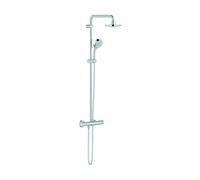 GROHE Ensemble de douche mural New Tempesta avec thermostat StarLight Chrome 27922000