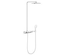GROHE Colonne de douche thermostatique Rainshower System SmartControl 360 MONO 26361LS0 (Import Allemagne), Blanc, Moon white