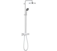 GROHE Colonne de douche avec mitigeur thermostatique Vitalio Start System 210 mm chromé 26814001