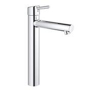 GROHE Concetto 23920001 Robinet de lavabo à une main (économie d'eau, surface durable, taille XL) Chromé