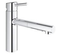 Grohe Concetto robinet de cuisine 30273001 chromé , bec moyen haut