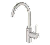 GROHE Concetto - Mitigeur monocommande de cuisine taille L avec bec orientable supersteel