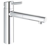 GROHE Mitigeur d'évier Concetto 31129001 mousseur extensible chromé