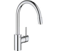 Grohe Concetto mitigeur de cuisine sur pied StarLight Chrome 32663003