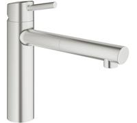 Grohe Concetto mitigeur de cuisine sur pied SuperSteel 31129DC1