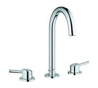 Grohe Concetto, mitigeur de lavabo 3 trous, L-Size, saillie 153mm, vidage à tirette, 20216001