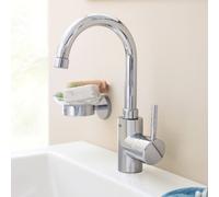GROHE Mitigeur de lavabo Concetto 32629002 chromé Taille L avec garniture de vidage, débit interne