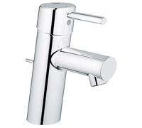 GROHE Mitigeur lavabo Concetto, économie d'énergie, vidage à tirette, saillie 101mm, chrome 2338010E