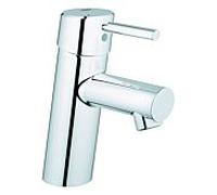 Grohe Concetto Mitigeur monocommandé pour lavabo, S-Size, saillie 101mm, vidage Push-open, chrome, 23931001