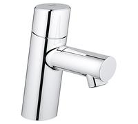 GROHE Concetto, mitigeur lavabo taille XS, bec court, montage facile | Robinet simple pour petits lavabos, avec cartouche céramique, surface facile à entretenir (chrome, 32207001)