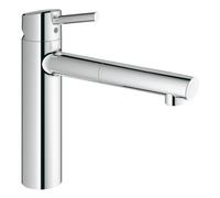 Grohe Concetto robinetterie d'évier 31129001 mousseur extensible, chromé
