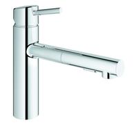 Grohe Concetto robinet de cuisine 30273001 chromé , bec moyen haut