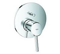 Grohe Concetto set de finition 24054001 chromé , mitigeur de bain monocommande encastré