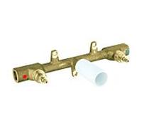 Grohe corps encastrable 32706000 pour lavabo fixation murale 3 trous
