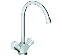 Grohe branche évier Costa nouveau chromé , bec de tuyau pivotant