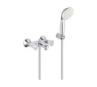 Grohe mitigeur de Costa 2546010A chromé , avec set de douche Relexaflex