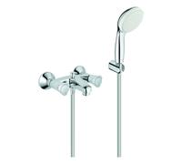 GROHE Costa Mitigeur bain-douche, saillie 144mm, avec ensemble de douche douchette à main Tempesta 100, 2546010A