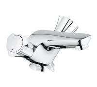 GROHE Costa mitigeur monocommande pour lavabo poignées métalliques flexibles tuyaux de raccordement chrome 21100001