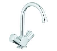 Grohe Costa mitigeur lavabo 21375001 chromé , bec de tube pivotant, chromé