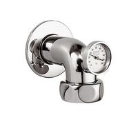 GROHE Coude D'Évacuation 12444 Portée 90Mm Avec Thermomètre 1 1/2"X5/4" Chromé