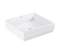 Grohe Cube Grohe Céramique de salle de bain Cube 3948100H 50cm, sans trou pour robinet, blanc alpin PureGuard