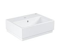 GROHE Cube Céramique - Lave-mains 455x350mm avec 1 trou de robinetterie avec trop-plein blanc avec PureGuard