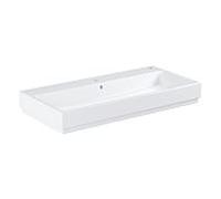 Grohe Cube Céramique mural lavabo 3947500H 100cm, 1 trou du robinet avec trop - plein, Garde pure blanc alpin
