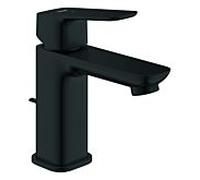 Grohe Cubeo mitigeur lavabo 1017302430 Taille S, tige de traction garniture de vidange 2000 2000 /4", noir mat