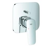 GROHE Cubeo Mitigeur monocommandé pour bain, montage encastré, kit de finition pour Rapido SmartBox, 1017780000, Couleur: chrome