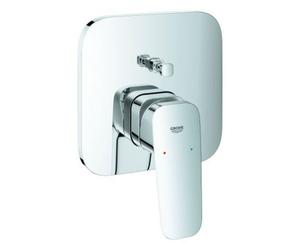 GROHE Cubeo Mitigeur monocommandé pour bain, montage encastré, kit de finition pour Rapido SmartBox, 1017780000, Couleur: chrome