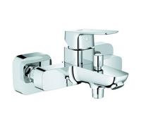 GROHE Cubeo Mitigeur monocommandé pour bain, saillie 167mm, montage apparent, 1018130000, Couleur: chrome