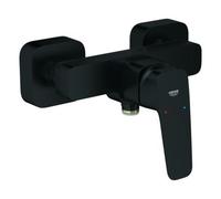 GROHE Cubeo Mitigeur monocommandé pour douche, montage apparent, 1018242430, Couleur: Noir mat