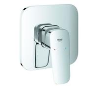 GROHE Cubeo Mitigeur monocommandé pour douche, montage encastré, set de finition pour Rapido SmartBox, 1017770000, Couleur: chrome
