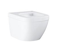 Grohe Euro Céramique Compact mur-chasse d'eau-match2 WC blanc alpin PureGuard / Hyper Clean, sans contour