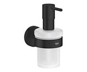 Grohe démarre Seifenspender avec Halter 411952430 noir mat