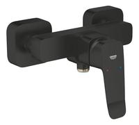 GROHE Dice Mitigeur de Douche (Montage mural apparent, Cartouche céramique 35 mm, clapet anti-retour intégré, Protection contre les retours d'eau, Facile à Installer), Noir Mat, 1018742430