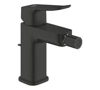 GROHE Dice Mitigeur monocommande Bidet Taille S (Robinet pour bidet de Salle de bain, Avec rotule, Tirette et garniture de vidage, Economie d'eau), Noir Mat, 1018772430