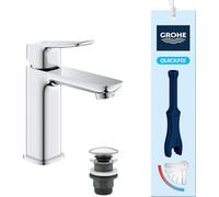 Mitigeur de lavabo - GROHE DICE - Taille M - Cartouche Ch3 & clic-clac - Chrome