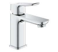 GROHE Dice Mitigeur monocommande Lavabo Taille S (Robinet pour Lavabo de Salle de bain, Avec bonde clic clac, facile à installer avec QuickTool inclus, Economie d'eau), Chrome, 1018610000