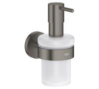 GROHE Distributeur de savon avec support Start - Hard Graphite brossé