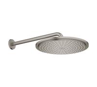 GROHE Douche de tête et bras 380mm 1 jet Rainshower Cosmopolitan 310 - Hard Graphite brossé
