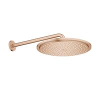 GROHE Douche de tête et bras 380mm 1 jet Rainshower Cosmopolitan 310 - Warm Sunset brossé