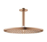 GROHE Set douche Rainshower Cosmopolitan 310, sortie plafond 142 mm, coucher de soleil chaud brossé