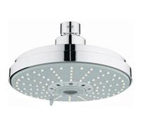 Grohe-Douche de tête RAINSHOWER Cosmopolitan, 15x21, 4 jets (normal, pur, pluie, shampoing), D160 mm, chromé Réf 27134000